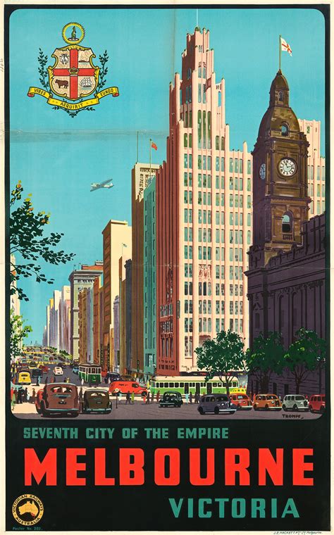 vintage melbourne vic posters.